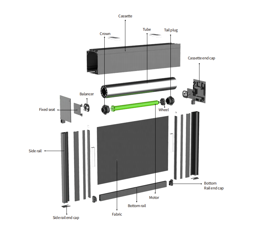 WR200-230 product exploded view